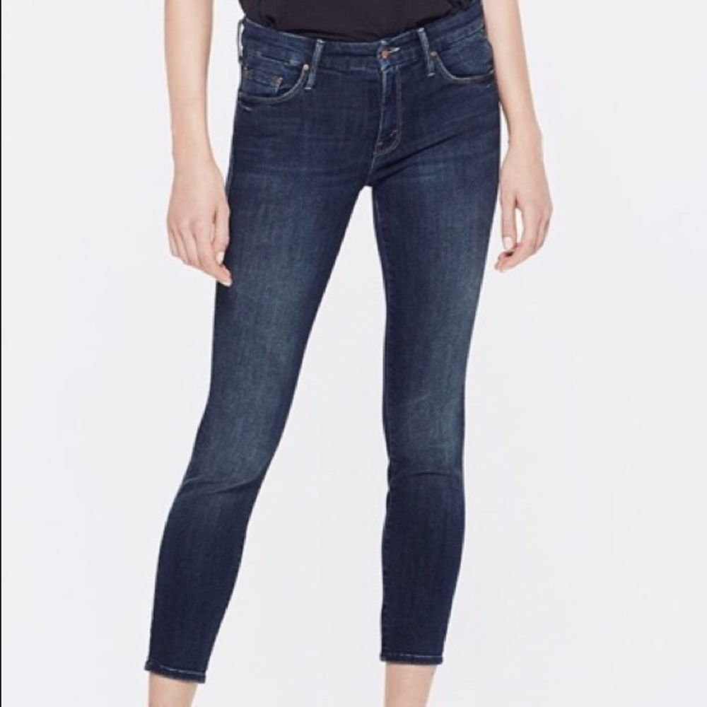 LIKE NEW MOTHER DENIMN “The Looker Crop”